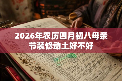 2026年农历四月初八母亲节装修动土好不好