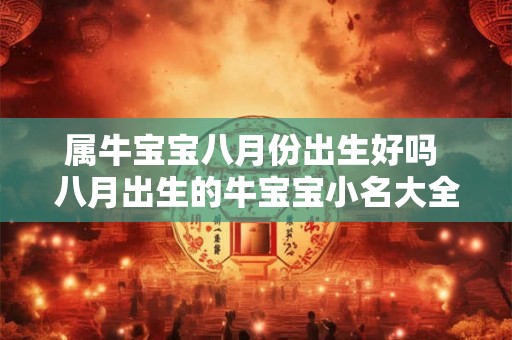 属牛宝宝八月份出生好吗 八月出生的牛宝宝小名大全