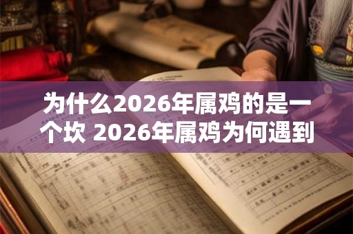 为什么2026年属鸡的是一个坎 2026年属鸡为何遇到困境 为什么2026年属鸡的是一个坎 2026年属鸡为何遇到困境