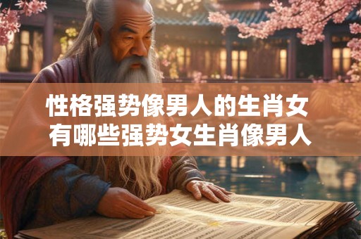 性格强势像男人的生肖女 有哪些强势女生肖像男人 性格强势像男人的生肖女 有哪些强势女生肖像男人