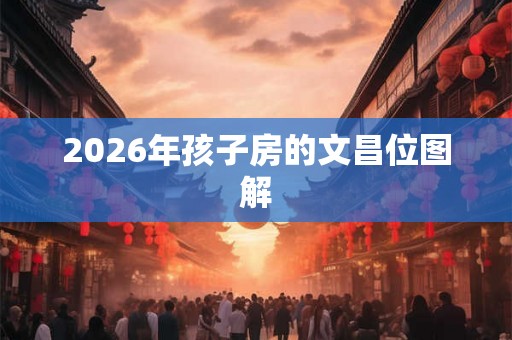2026年孩子房的文昌位图解
