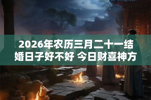 2026年农历三月二十一结婚日子好不好 今日财喜神方位