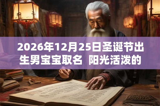 2026年12月25日圣诞节出生男宝宝取名 阳光活泼的男孩名字 2026年12月25日圣诞节出生男宝宝取名 阳光活泼的男孩名字