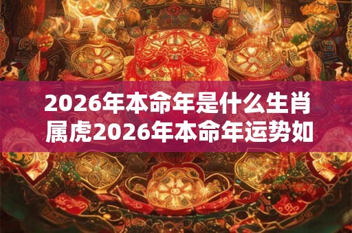 2026年本命年是什么生肖 属虎2026年本命年运势如何