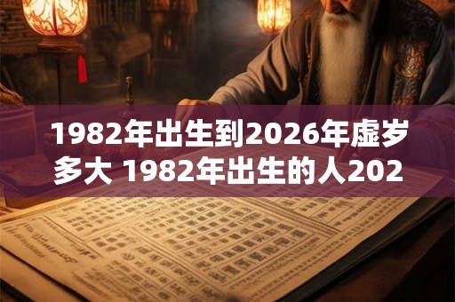 1982年出生到2026年虚岁多大 1982年出生的人2026年虚岁几岁