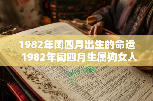 1982年闰四月出生的命运  1982年闰四月生属狗女人命运
