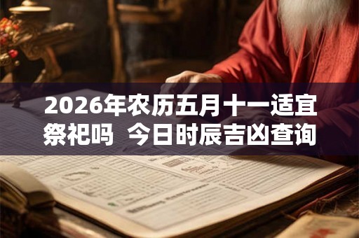 2026年农历五月十一适宜祭祀吗  今日时辰吉凶查询