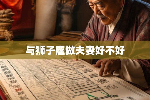 与狮子座做夫妻好不好