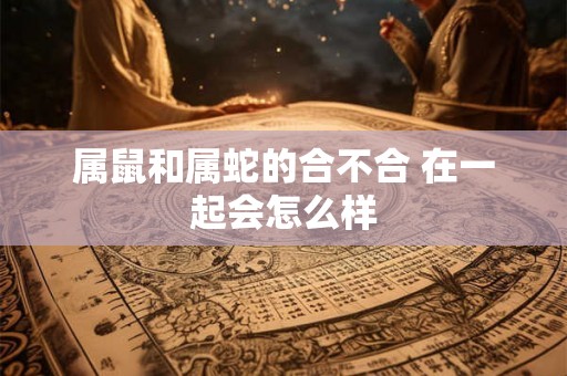 属鼠和属蛇的合不合 在一起会怎么样