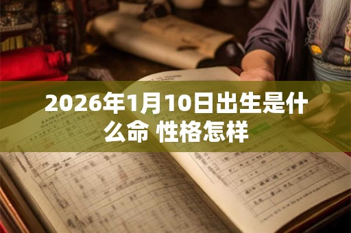 2026年1月10日出生是什么命 性格怎样