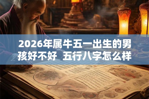 2026年属牛五一出生的男孩好不好  五行八字怎么样