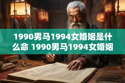1990男马1994女婚姻是什么命 1990男马1994女婚姻前景如何 1990男马1994女婚姻是什么命 1990男马1994女婚姻前景如何