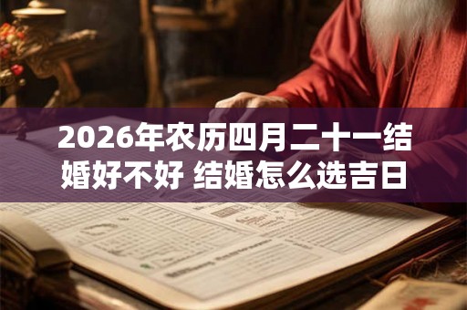 2026年农历四月二十一结婚好不好 结婚怎么选吉日
