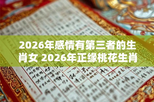 2026年感情有第三者的生肖女 2026年正缘桃花生肖
