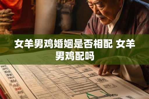 女羊男鸡婚姻是否相配 女羊男鸡配吗