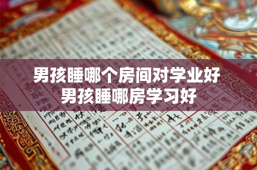 男孩睡哪个房间对学业好 男孩睡哪房学习好