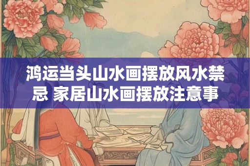 鸿运当头山水画摆放风水禁忌 家居山水画摆放注意事项