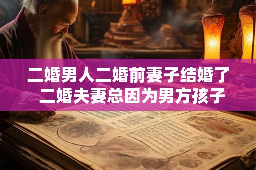 二婚男人二婚前妻子结婚了 二婚夫妻总因为男方孩子吵架 二婚男人二婚前妻子结婚了 二婚夫妻总因为男方孩子吵架