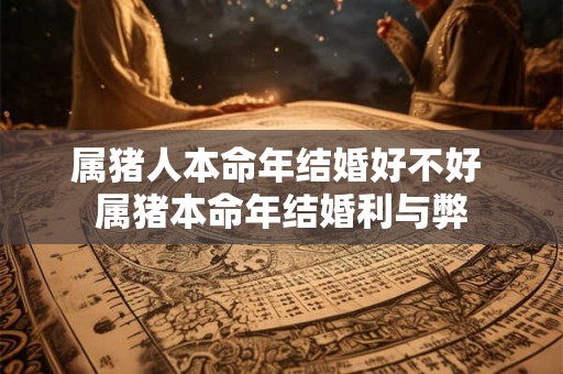 属猪人本命年结婚好不好 属猪本命年结婚利与弊