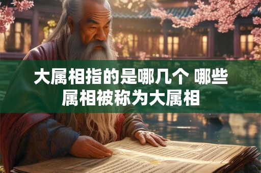 大属相指的是哪几个 哪些属相被称为大属相 大属相指的是哪几个 哪些属相被称为大属相