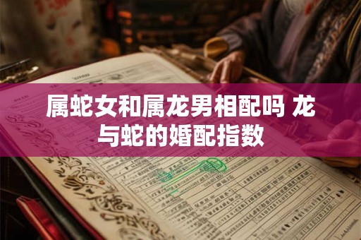 属蛇女和属龙男相配吗 龙与蛇的婚配指数