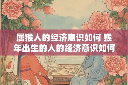 属猴人的经济意识如何 猴年出生的人的经济意识如何