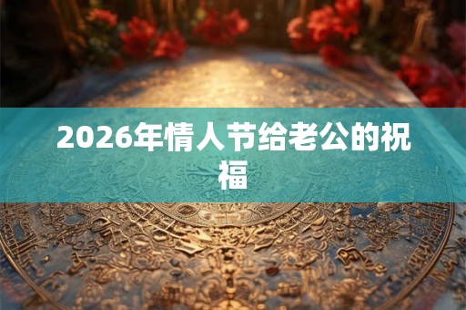 2026年情人节给老公的祝福