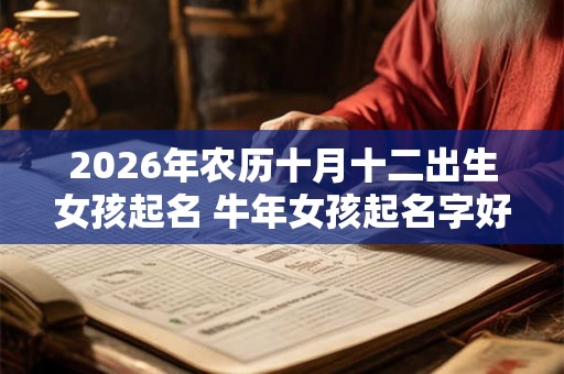 2026年农历十月十二出生女孩起名 牛年女孩起名字好寓意的字