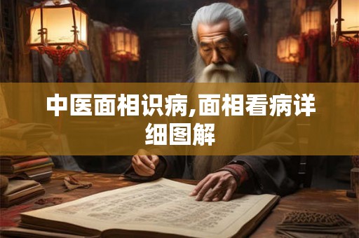 中医面相识病,面相看病详细图解