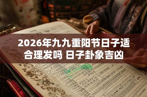 2026年九九重阳节日子适合理发吗 日子卦象吉凶