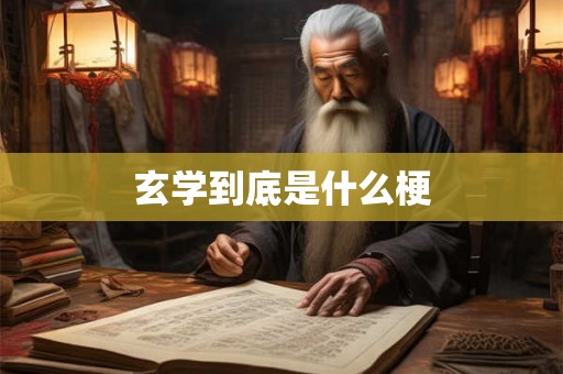 玄学到底是什么梗