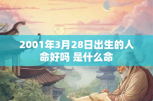 2001年3月28日出生的人命好吗 是什么命 2001年3月28日出生的人命好吗 是什么命