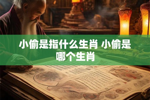 小偷是指什么生肖 小偷是哪个生肖
