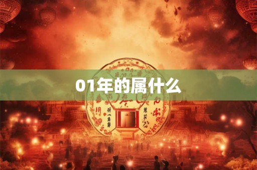 01年的属什么