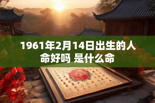 1961年2月14日出生的人命好吗 是什么命