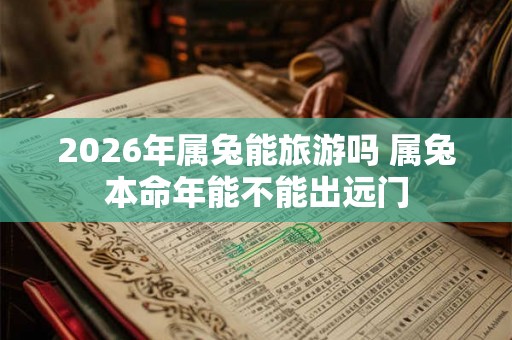 2026年属兔能旅游吗 属兔本命年能不能出远门