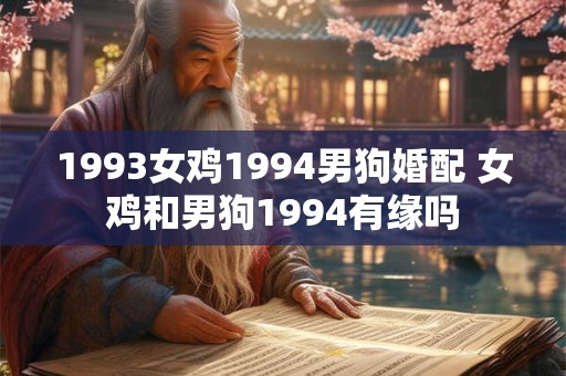 1993女鸡1994男狗婚配 女鸡和男狗1994有缘吗