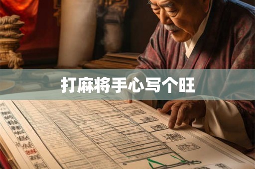 打麻将手心写个旺
