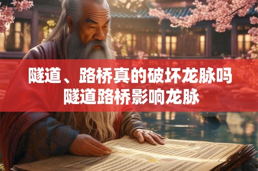 隧道、路桥真的破坏龙脉吗 隧道路桥影响龙脉