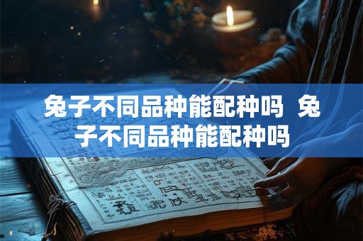 兔子不同品种能配种吗  兔子不同品种能配种吗