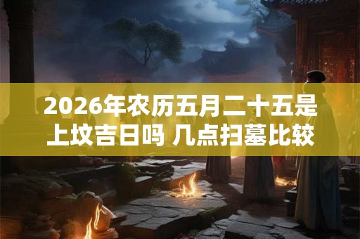 2026年农历五月二十五是上坟吉日吗 几点扫墓比较好