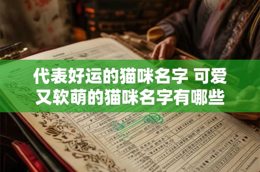 代表好运的猫咪名字 可爱又软萌的猫咪名字有哪些 代表好运的猫咪名字 可爱又软萌的猫咪名字有哪些
