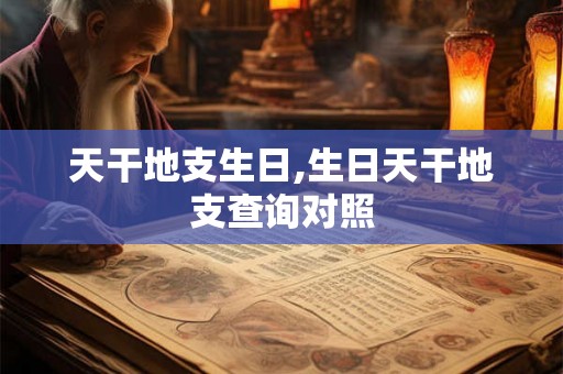 天干地支生日,生日天干地支查询对照 天干地支生日,生日天干地支查询对照