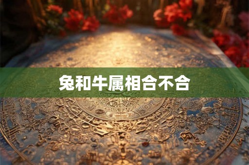 兔和牛属相合不合