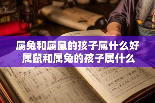 属兔和属鼠的孩子属什么好 属鼠和属兔的孩子属什么