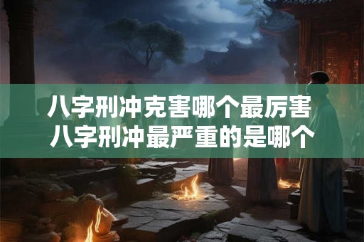 八字刑冲克害哪个最厉害 八字刑冲最严重的是哪个