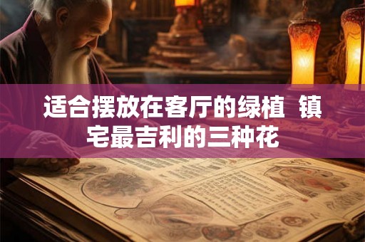 适合摆放在客厅的绿植  镇宅最吉利的三种花