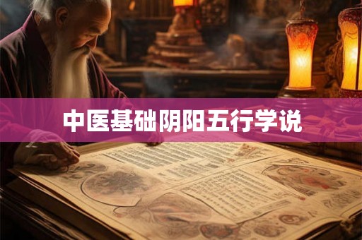 中医基础阴阳五行学说