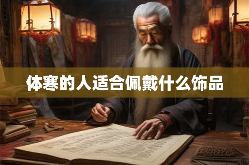 体寒的人适合佩戴什么饰品