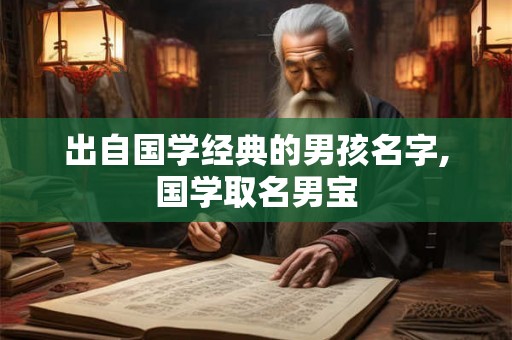 出自国学经典的男孩名字,国学取名男宝